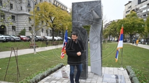 Šapić otkrio spomenik borcima